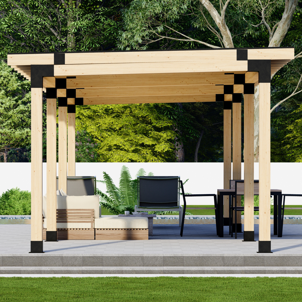 Detached Patio Cover Kit (Any Size Up to 24' x 24')