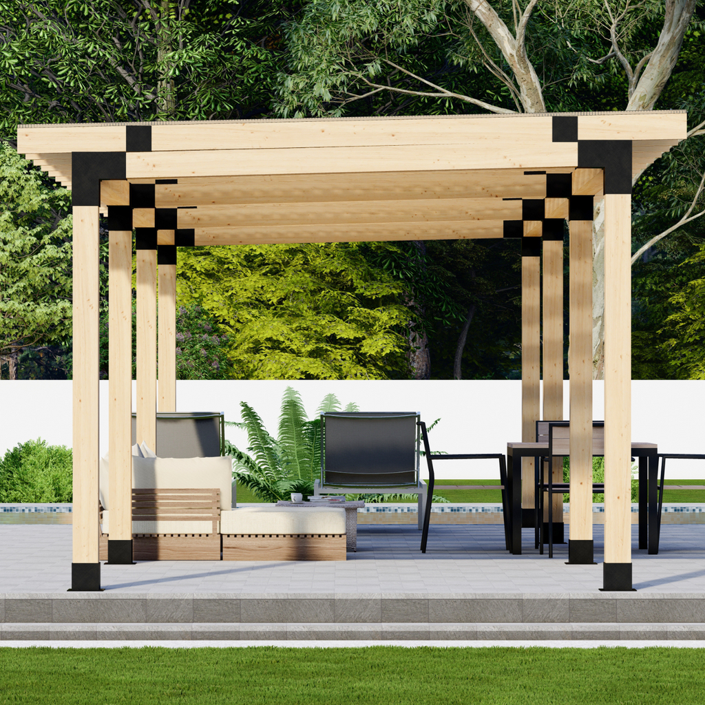 Detached Patio Cover Kit (Any Size Up to 24' x 24')