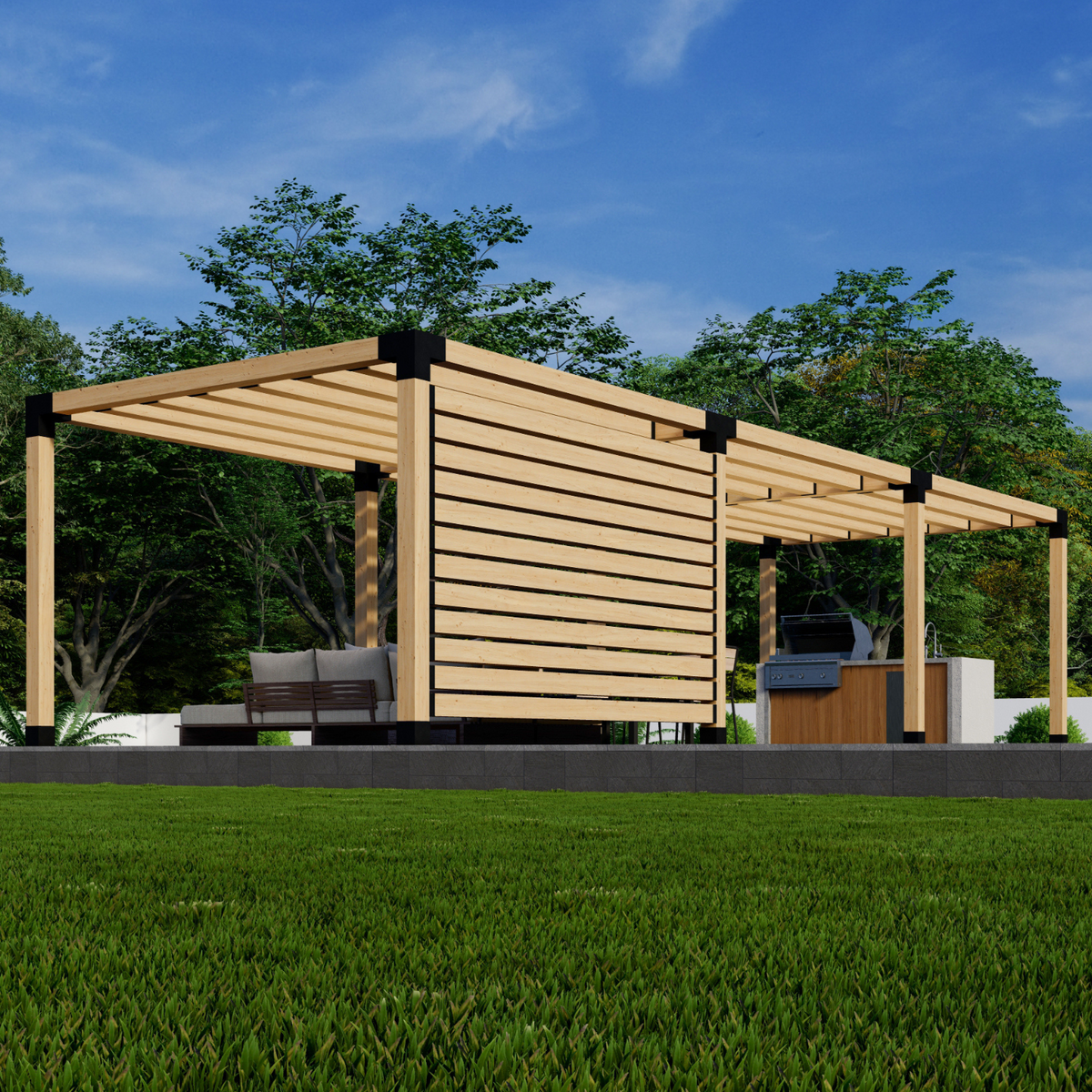 Do-It-Yourself Pergola Kit