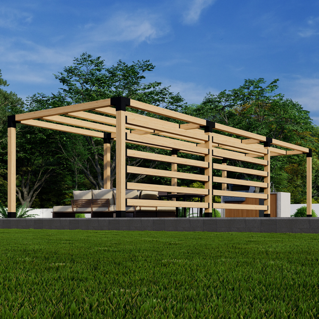 Bracket Kit for a Large Pergola