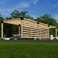 Bracket Kit for a Patio or Backyard Pool Pergola