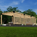 6x6 Modern Pergola Brackets Kit