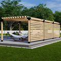 Outdoor Patio Pergola Kit