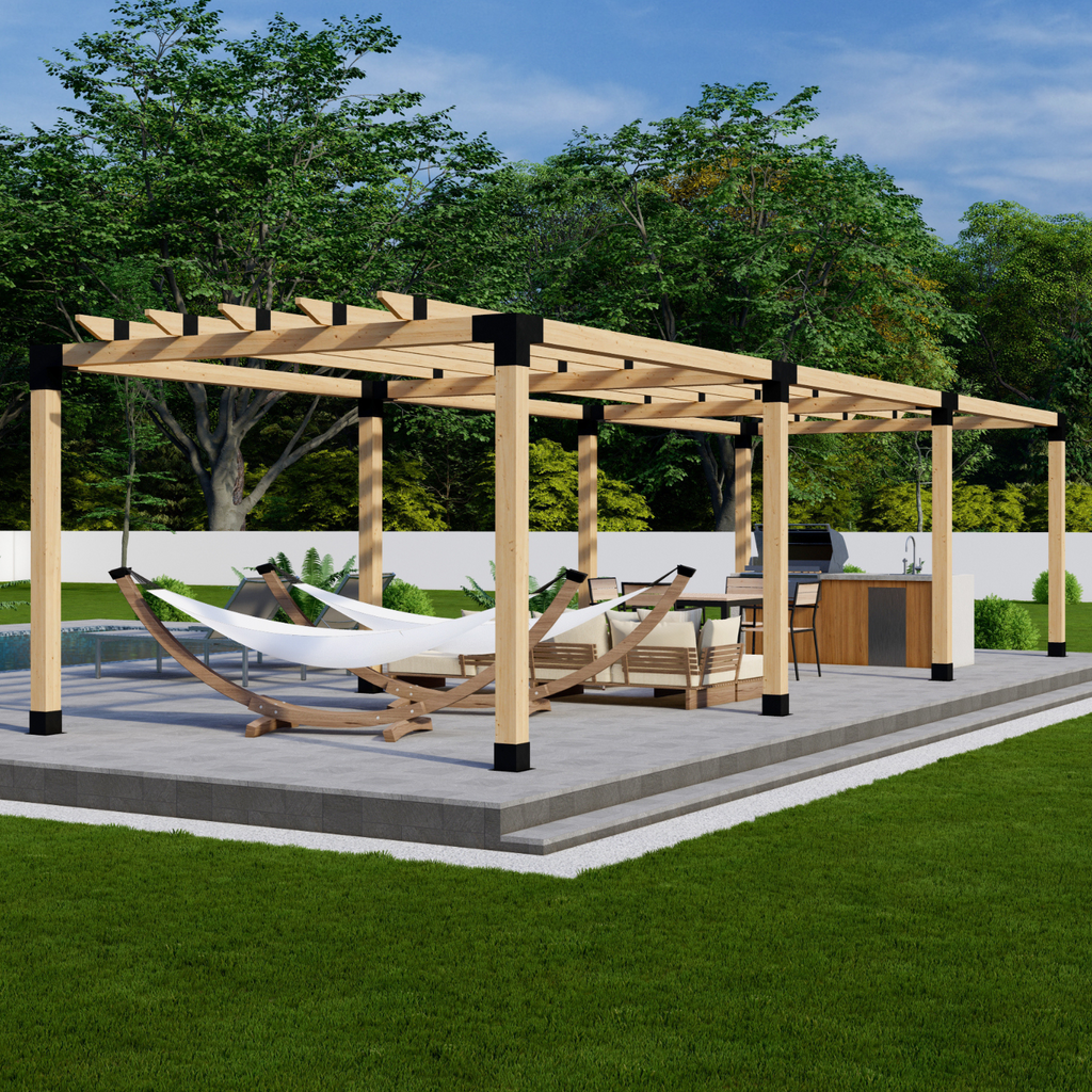 Simple Patio Pergola Kit