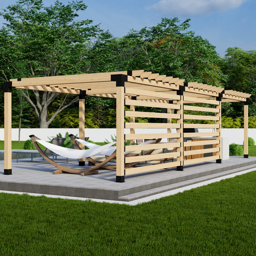Huge Pergola Kit w/ 4x4 or 6x6 Brackets