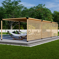 Hardware Kit for Building a Wood Patio Pergola