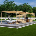 Bracket Kit for Building a WoodPergola