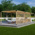 Bracket Kit for Building a DIY Pergola