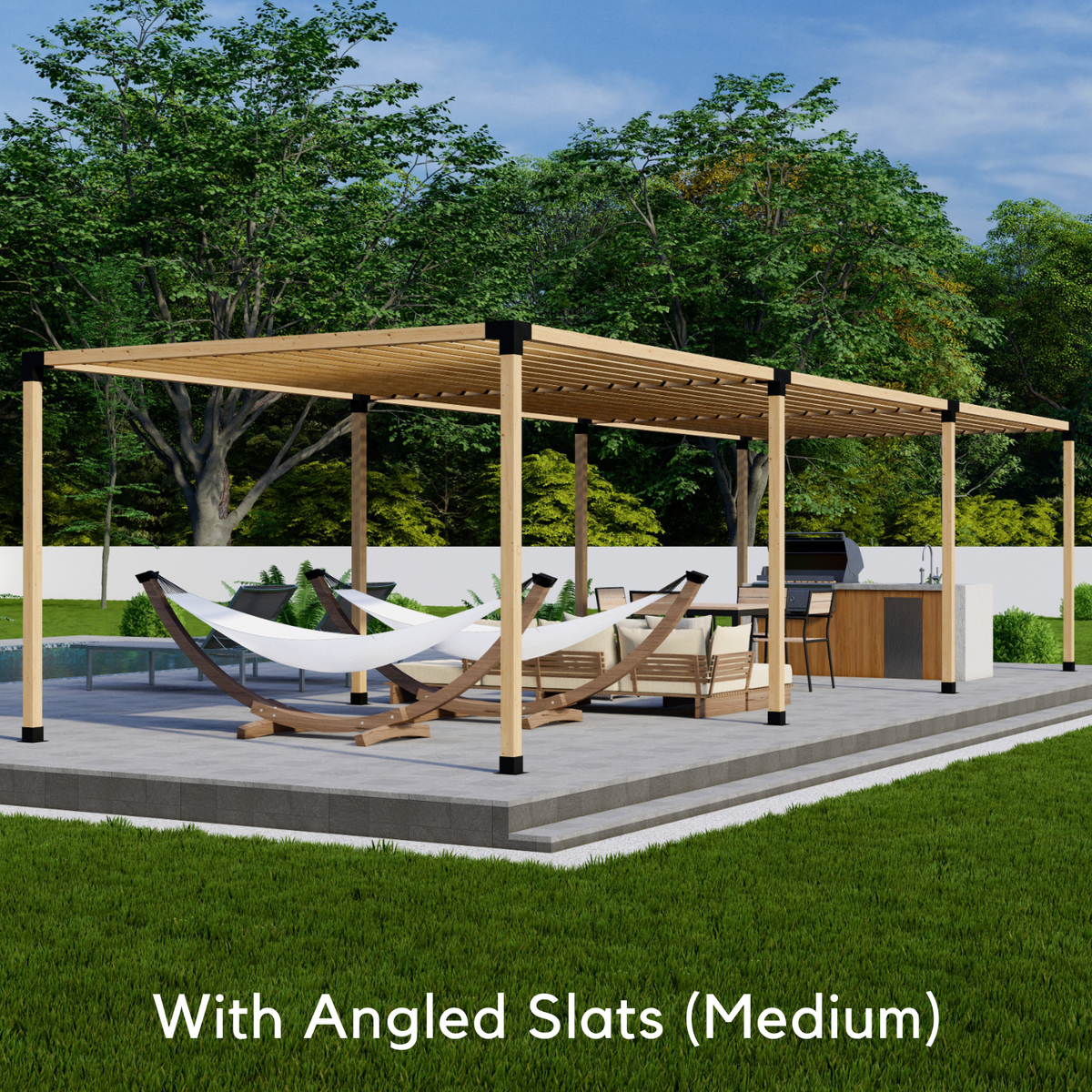 Bracket Kit for Pergola Frame Only