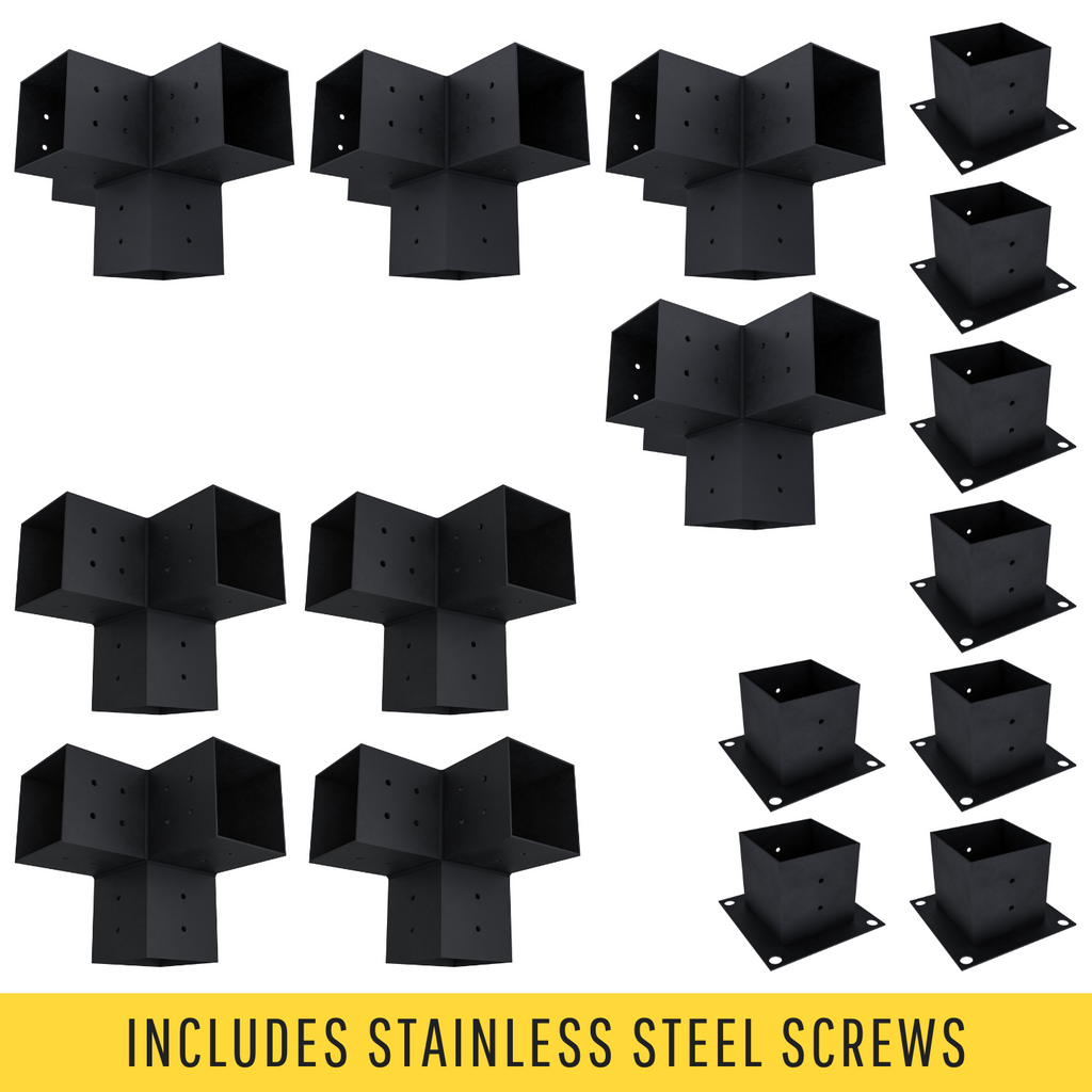 Bracket Kit for Pergola Frame Only