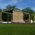 Exterior Pergola Kit For Any Size Pergola