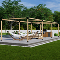 Bracket Kit for Pergola Frame Only