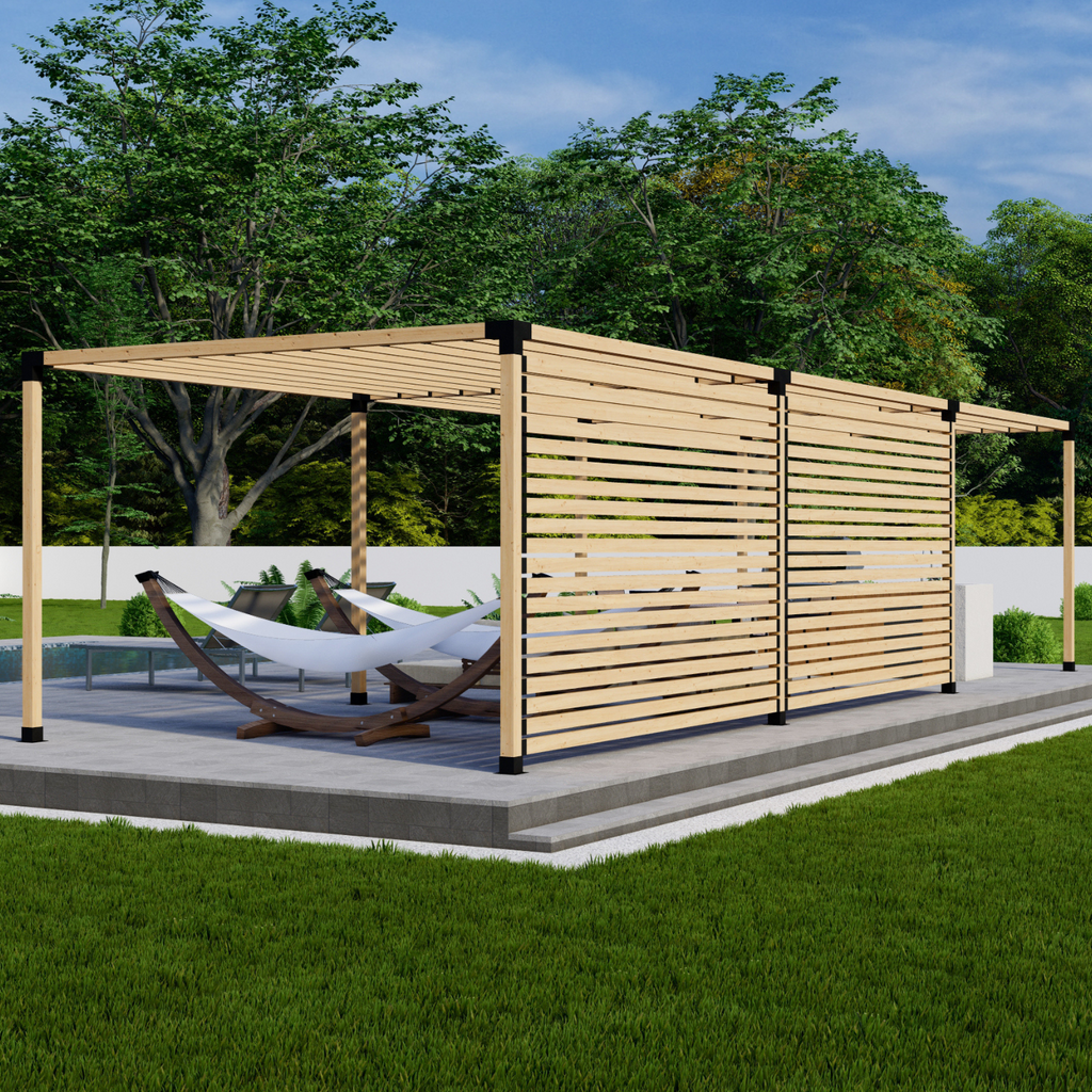 Freestanding Covered Pergola Kit