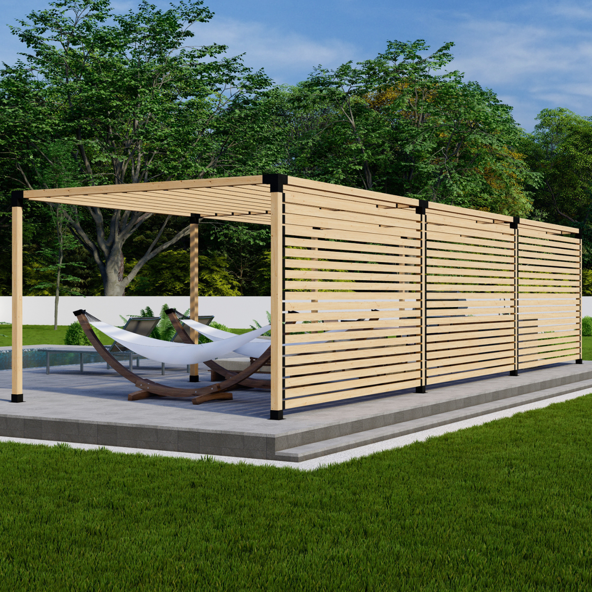 DIY Patio Pergola Kit