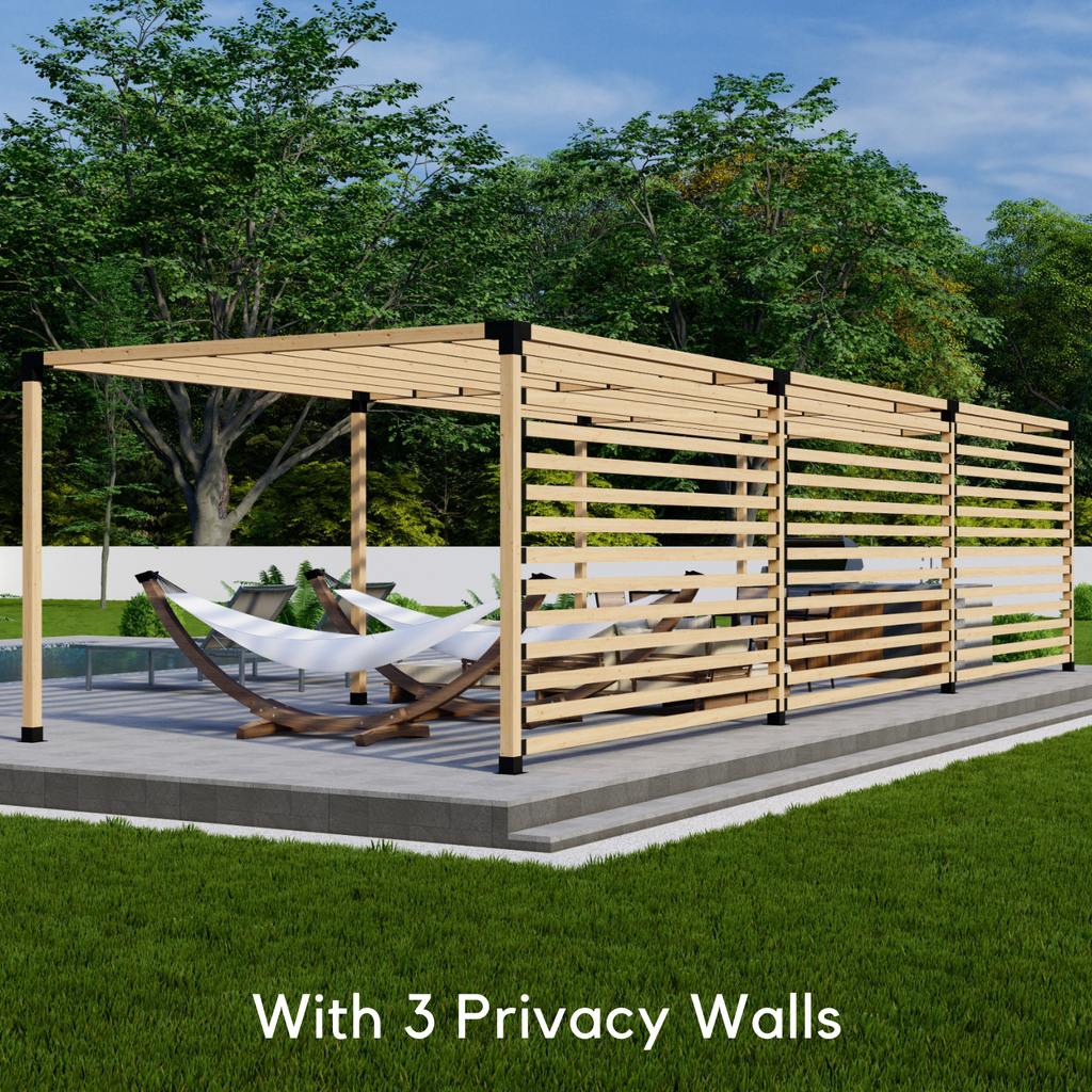 Large Outdoor Pergola Kit