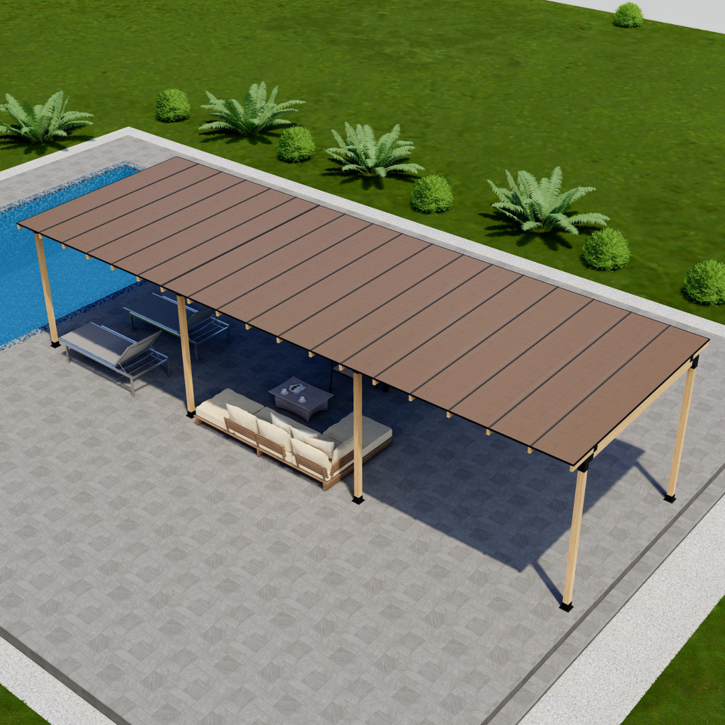 Patio Transparent Roof Kit (or White or Bronze)