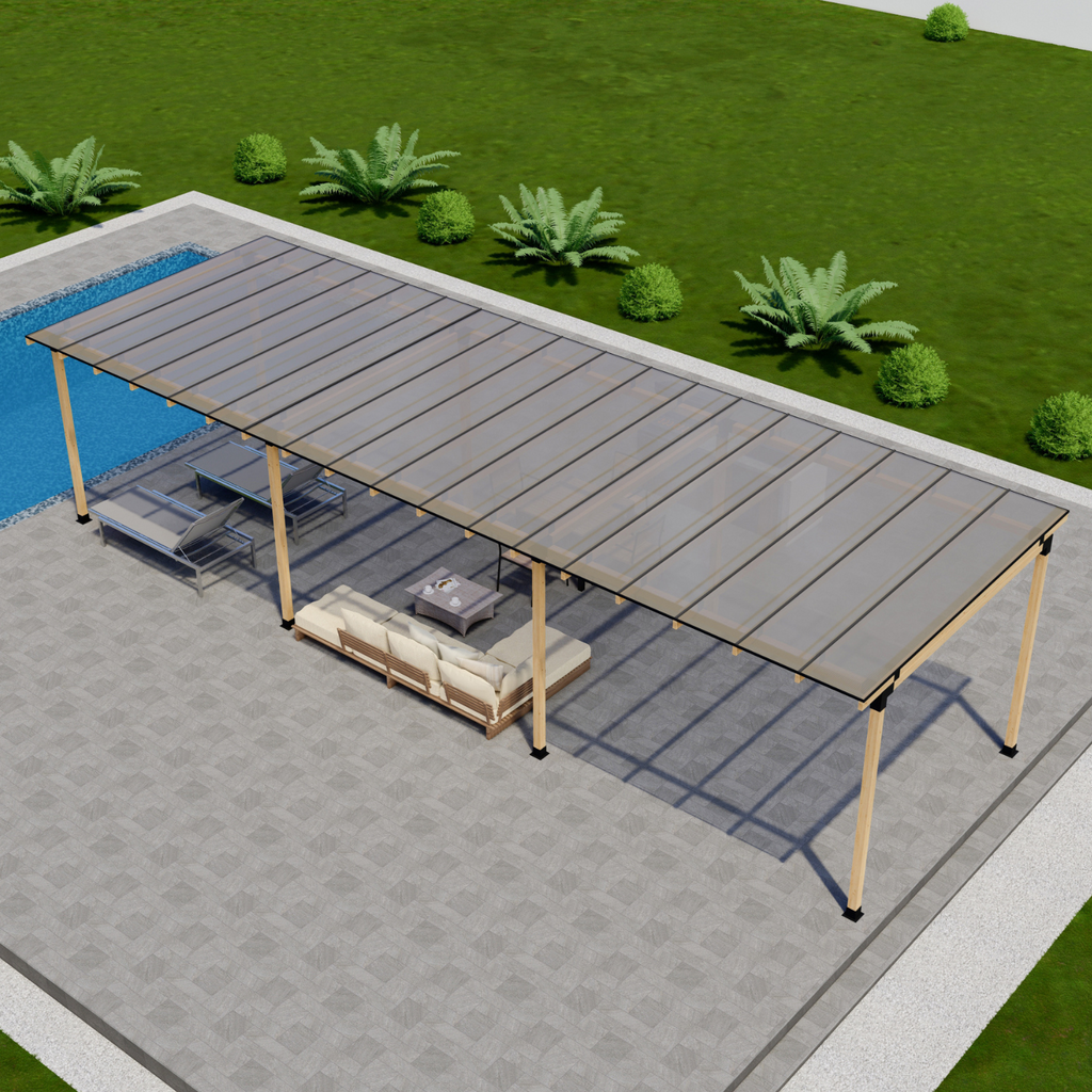 Patio Transparent Roof Kit (or White or Bronze)