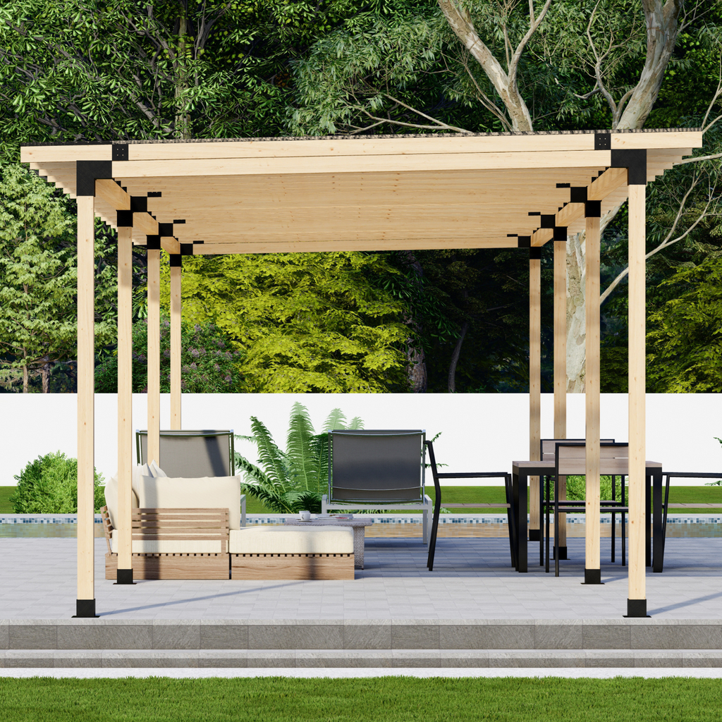 Patio Transparent Roof Kit (or White or Bronze)