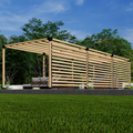 Customizable Pergola Kit For Any Size Pergola