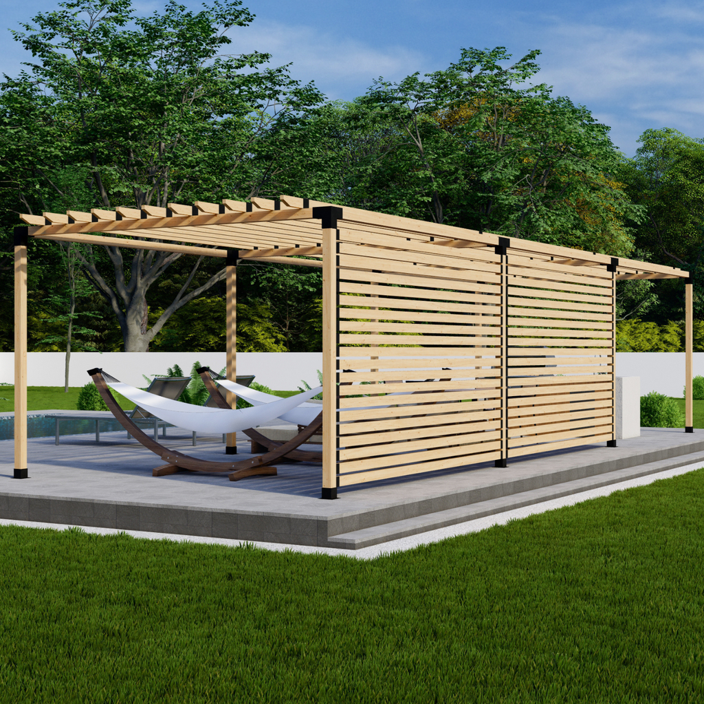 Complete Set of Brackets to Build a Pergola