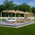 DIY Pergola Kit With Roof