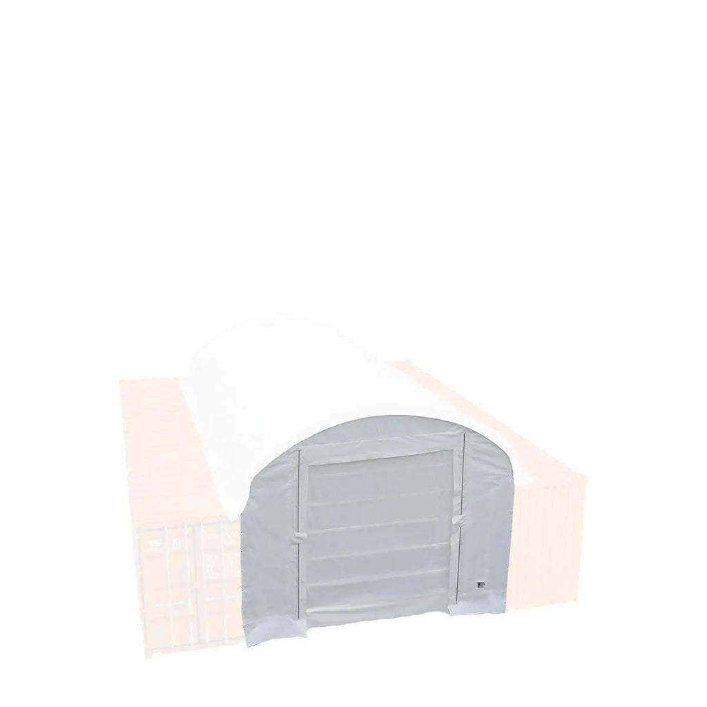 Front End Wall Kit, Compatible with TMG-DT2041CV container shelters installed with the high cube containers (9'6"), TMG-DT20FW9V