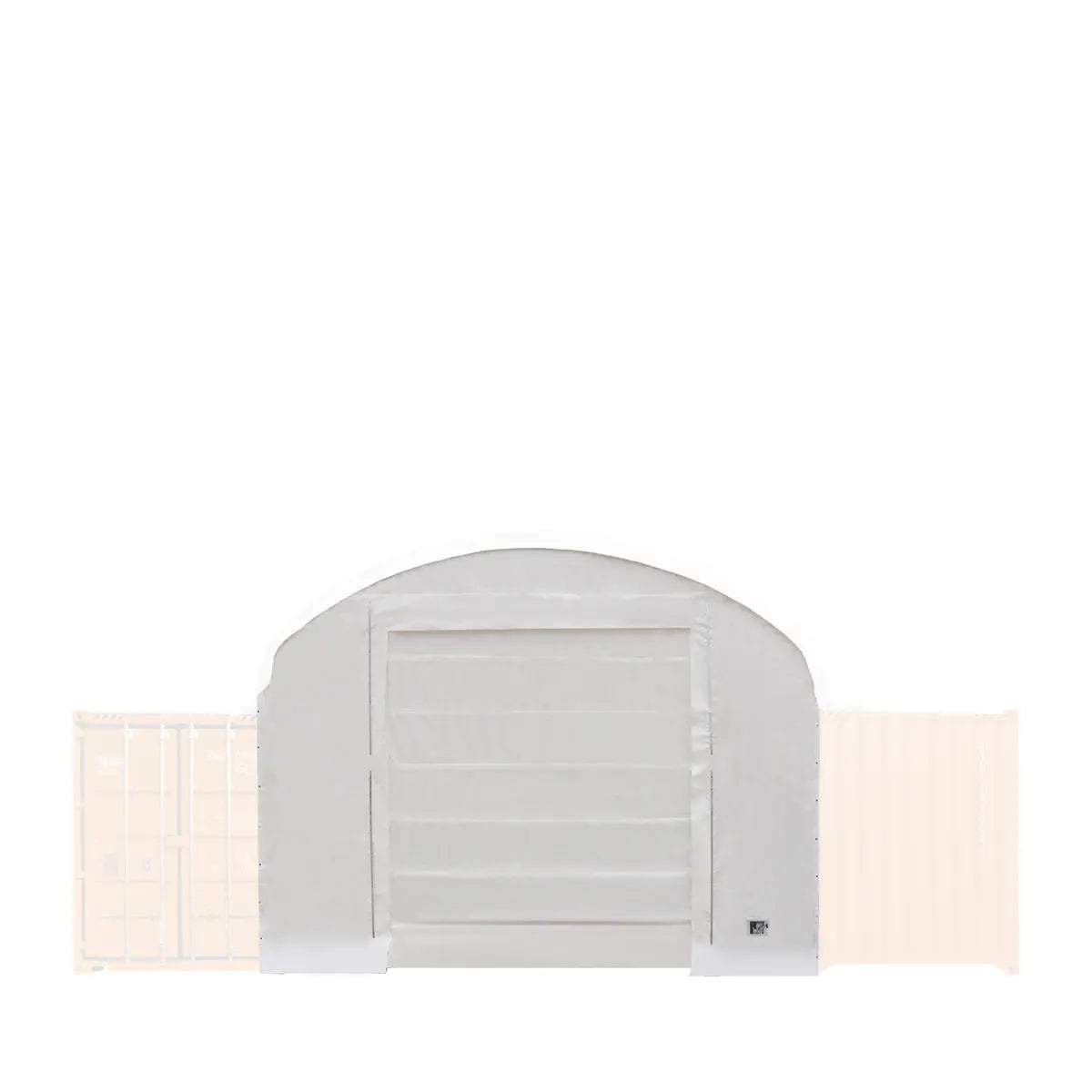 Front End Wall Kit, Compatible with TMG-DT2041CV container shelters installed with the standard height containers (8'6"), TMG-DT20FW8V