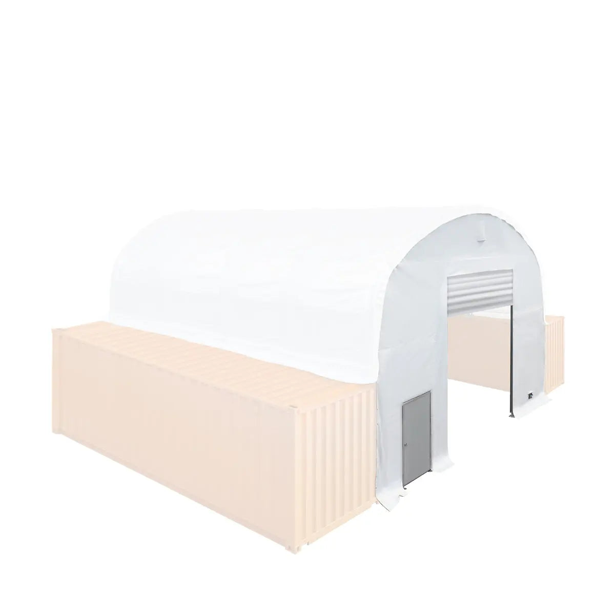 Front End Wall Kit (for 9'6" High Cube Containers) for TMG-DT3020C and DT3040C Container Shelters, TMG-DT30FW9V