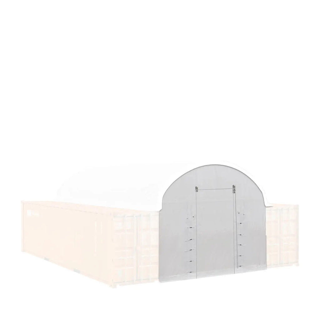 Front End Wall Kit, Compatible with TMG-ST2041CV and TMG-ST2021CE installed with high cube container (9'6"), TMG-ST20FW9V