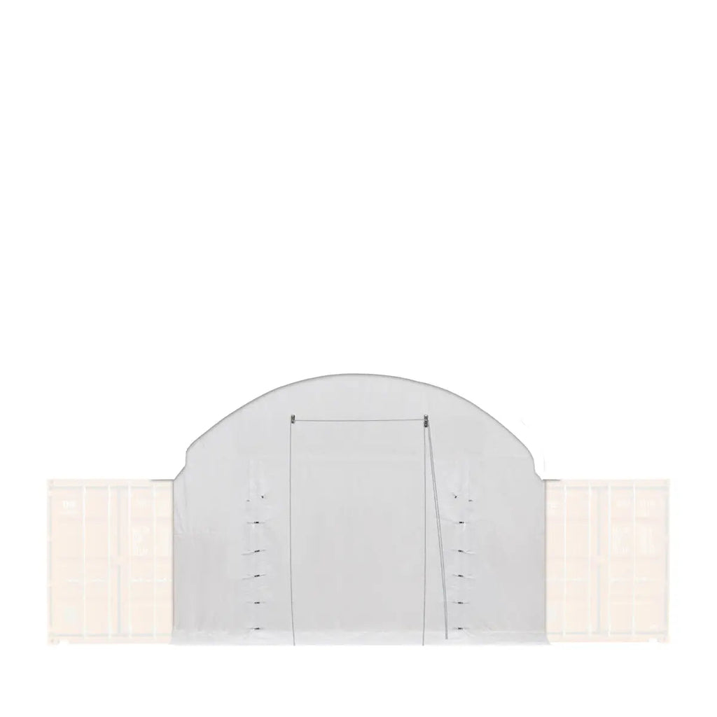 Front End Wall Kit, Compatible with TMG-ST2041CV and TMG-ST2021CE installed with standard height container (8'6"), TMG-ST20FW8V