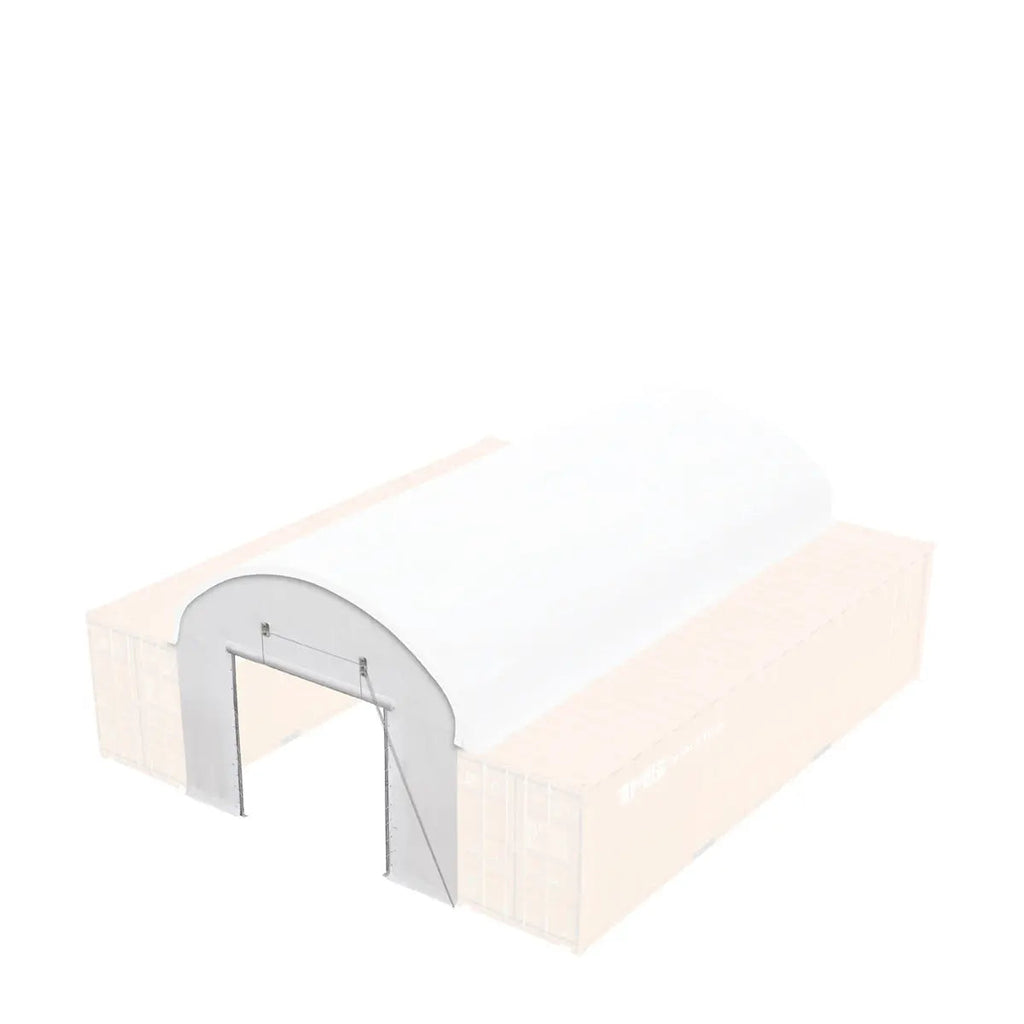 Front End Wall Kit, Compatible with TMG-ST2041CV and TMG-ST2021CE installed with standard height container (8'6"), TMG-ST20FW8V