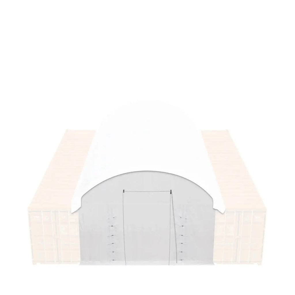 Front End Wall Kit, Compatible with TMG-ST2041CV and TMG-ST2021CE installed with standard height container (8'6"), TMG-ST20FW8V