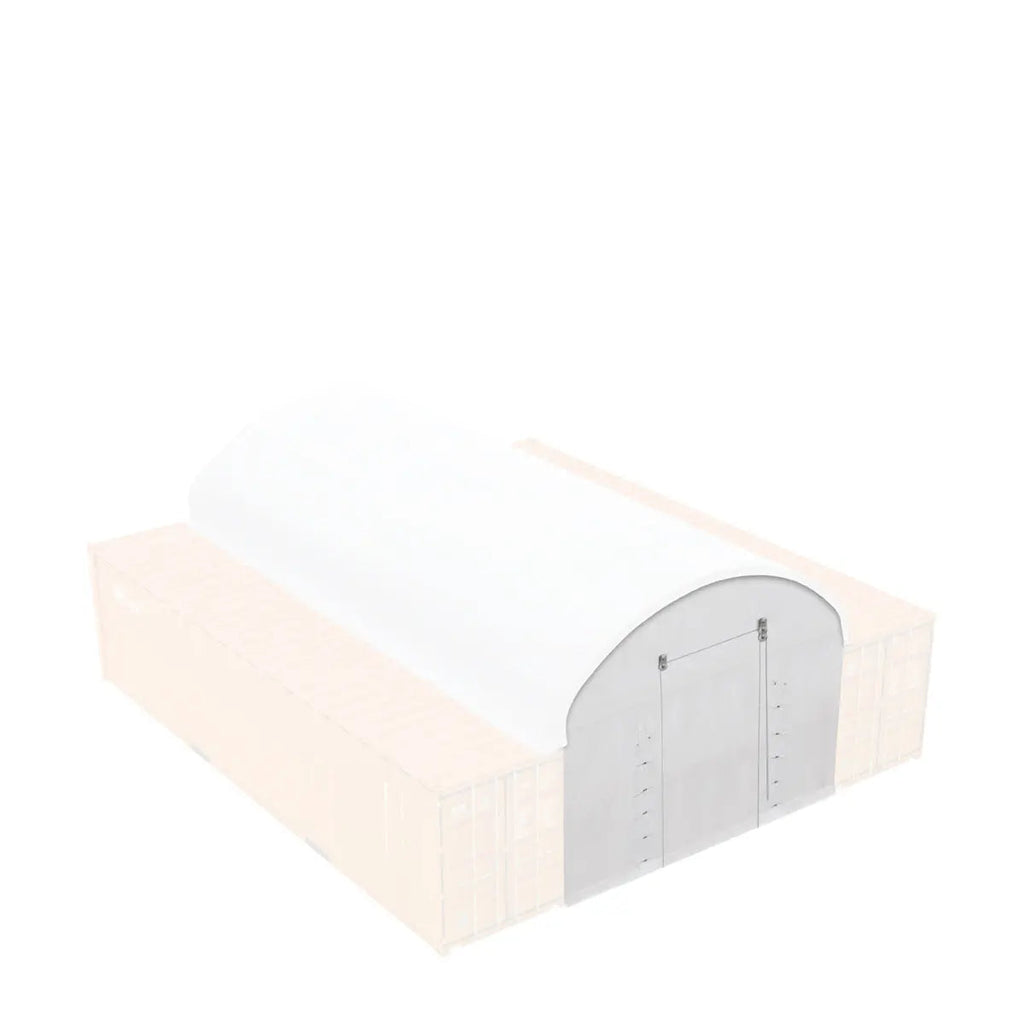 Front End Wall Kit, Compatible with TMG-ST2041CV and TMG-ST2021CE installed with standard height container (8'6"), TMG-ST20FW8V