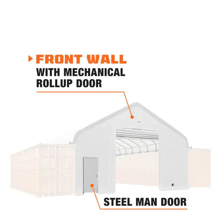 Front End Wall Kit (for 9'6" High Cube Containers) for TMG-ST3040C Container Shelters, TMG-ST30FW9CV