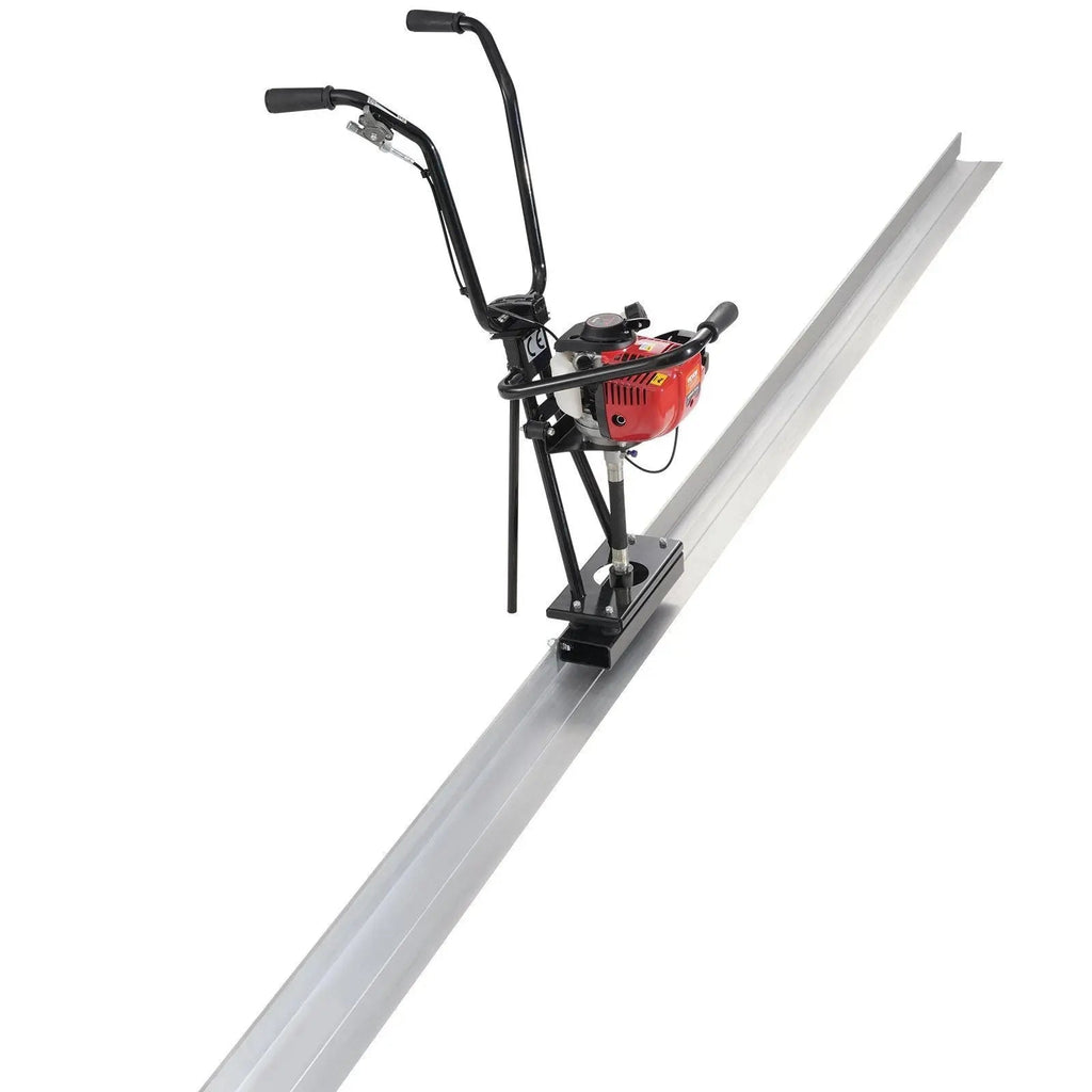 Gas Concrete Screed, 4-Stroke Vibrating Motor, Heavy-Duty Paving Tool, Smooth Finishing Performance, DOBA-GCS4