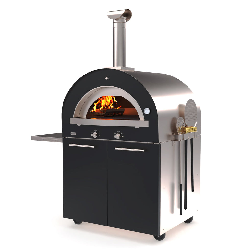 Hearthstone Genio Multi-Fuel Pizza Oven 7.2 w/ Rolling Base