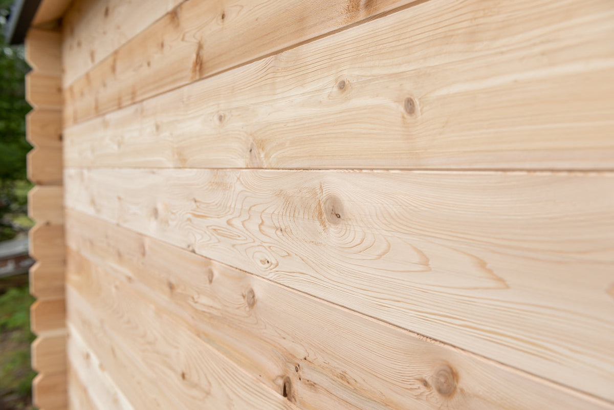 Dundalk LeisureCraft Georgian – Sauna cabine avec terrasse