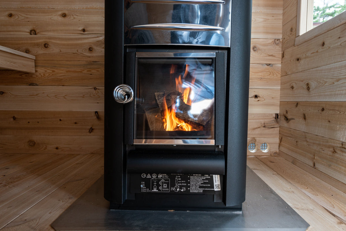Dundalk LeisureCraft Georgian – Sauna cabine avec terrasse
