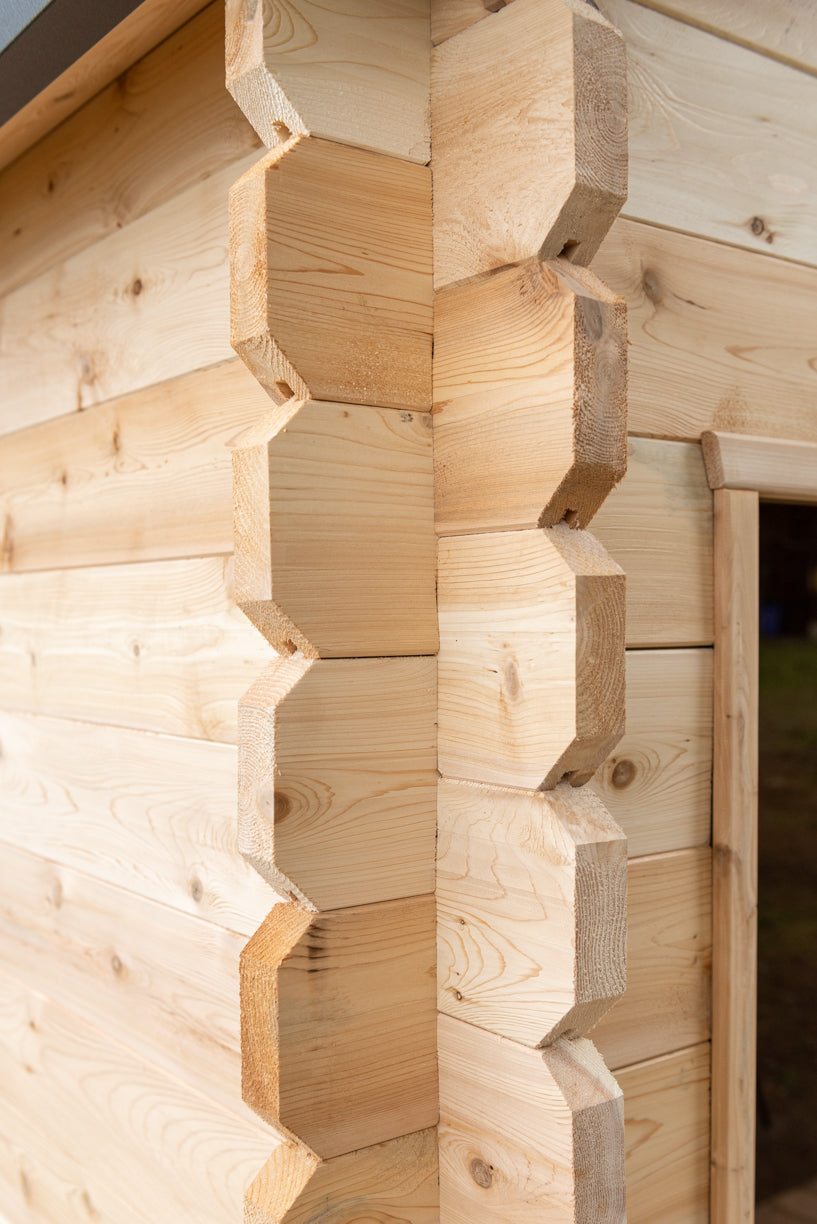 Dundalk LeisureCraft Georgian – Sauna cabine avec terrasse