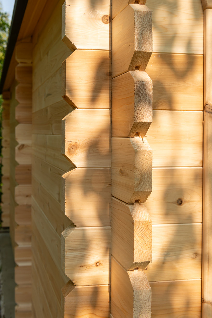 Dundalk LeisureCraft CT – Sauna cabine Georgian avec vestiaire