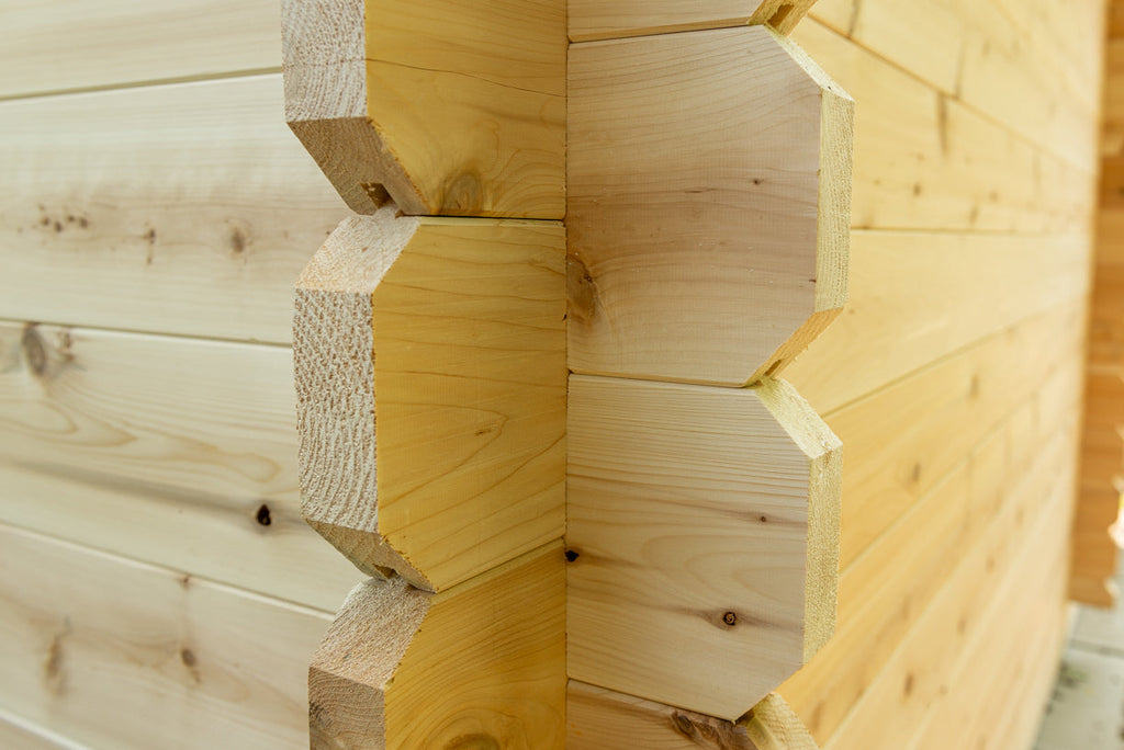 Dundalk LeisureCraft CT – Sauna cabine Georgian avec vestiaire
