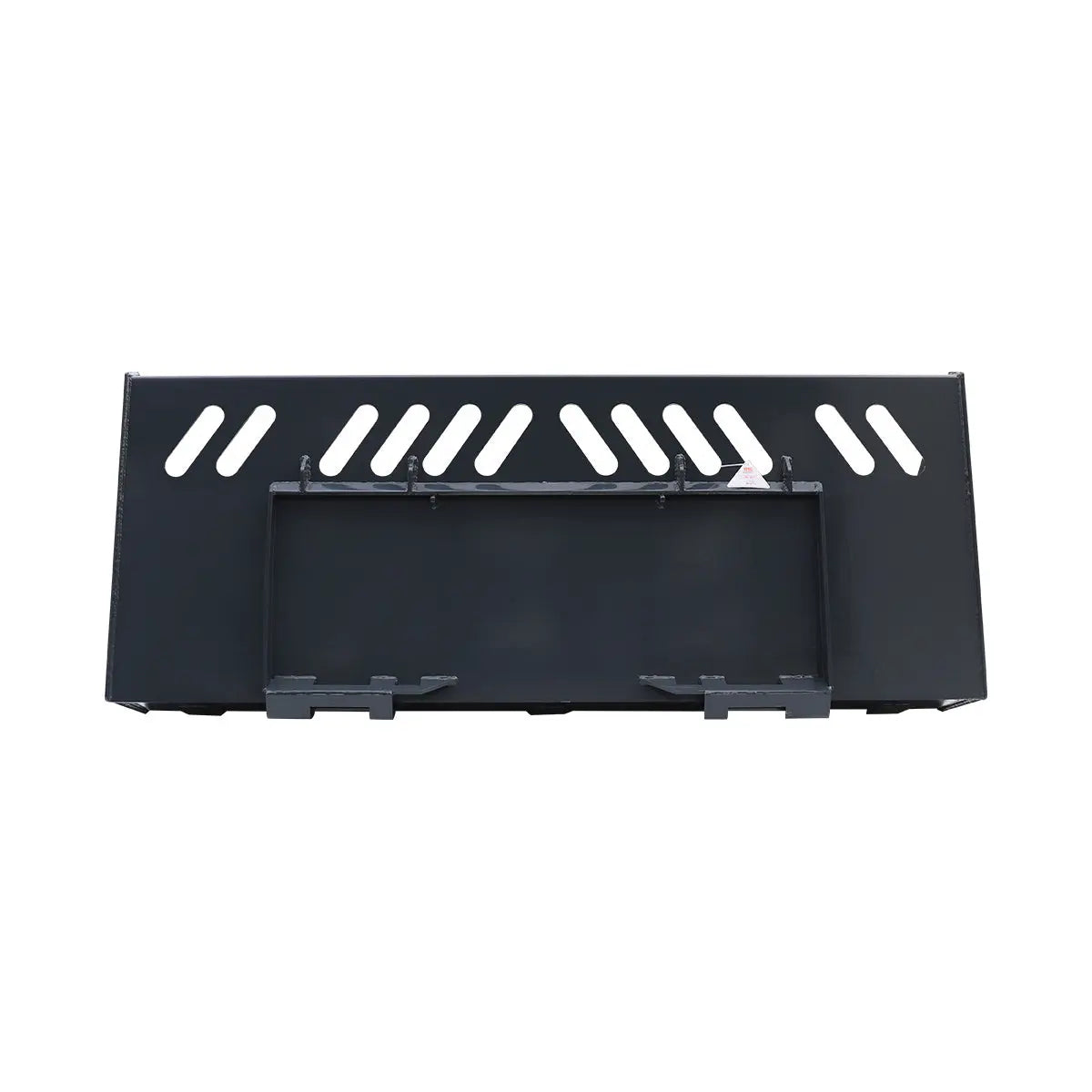 Heavy-Duty 72" Skid Steer Snow/Mulch Bucket, Bolt-On Cut Edge, 1500-lb Weight Capacity, Universal Quick Mount, TMG-SN72