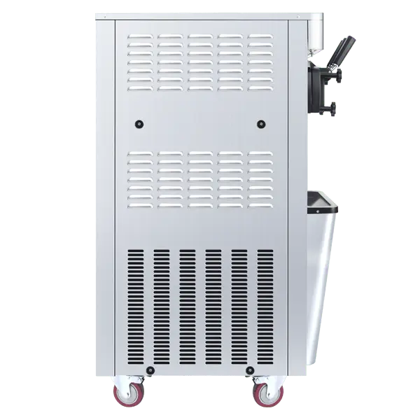 25–30L/H Ice Cream Machine, 2 x 6L Hoppers, 2000W Power, Commercial Soft Serve Maker, DOBA-ICM25