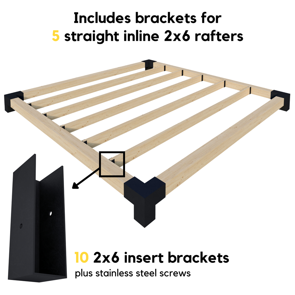 DIY Pergola Kit With Roof