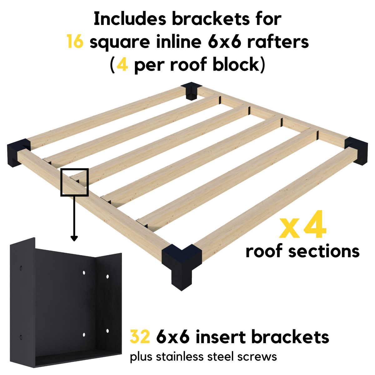 Contemporary Pergola Kit