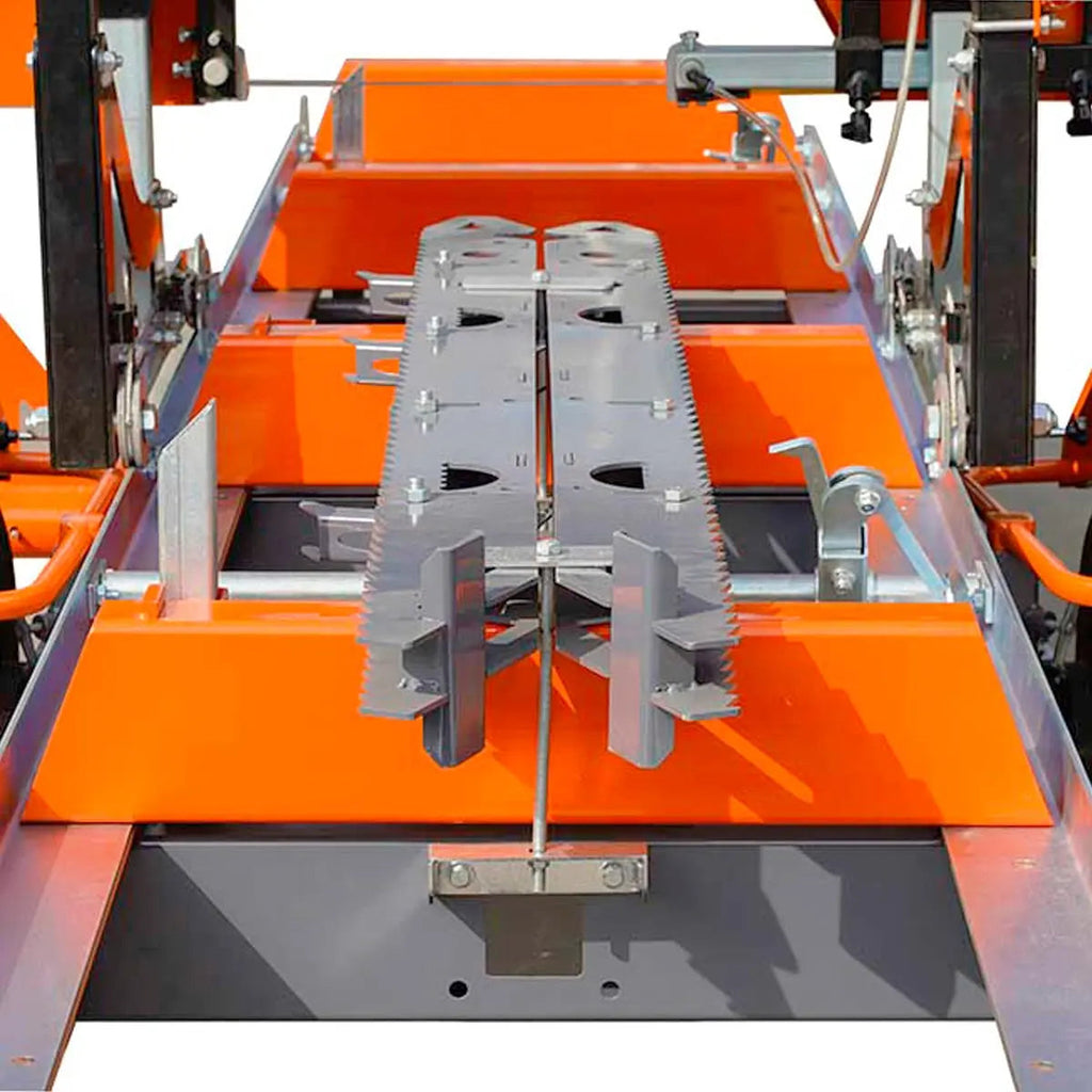 Log Loading Ramp Kit for Sawmill Trailer PSM27, Mast/Boom, 70" Ramp Length, 3800-lb Load Capacity, TMG-PSM27-Lramp