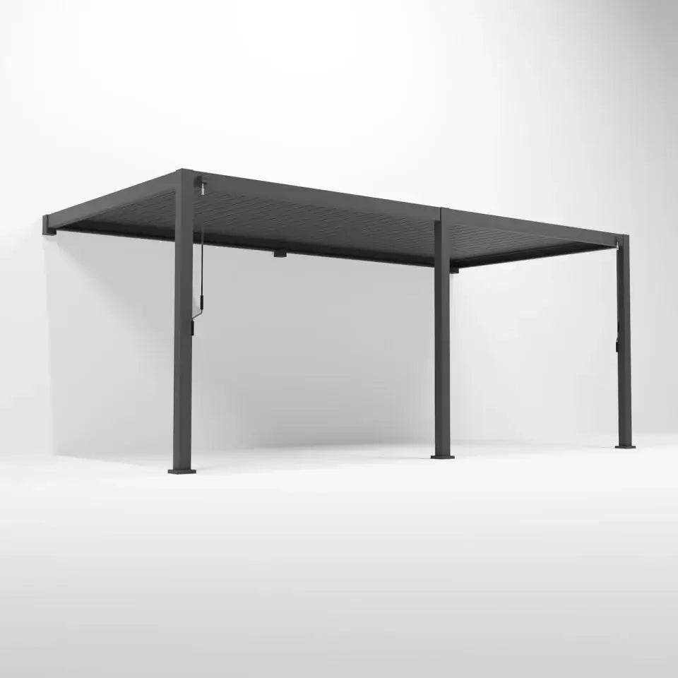 NOVA TITAN 6m x 3m Wall-Mounted Pergola – Grey (2026 Model)