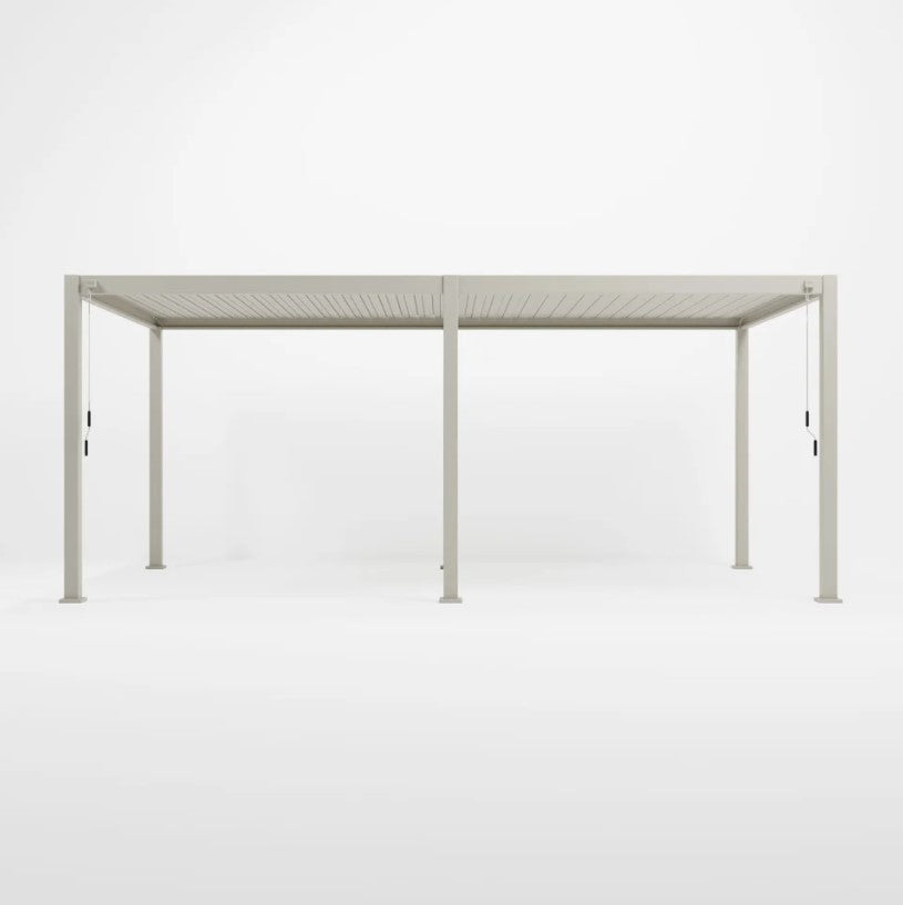 NOVA TITAN 6m x 3m Rectangular Pergola – Pebble (2026 Model)