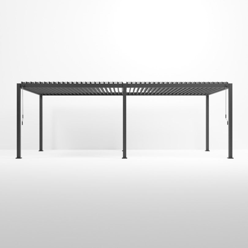 NOVA TITAN 8m x 3m Rectangular Pergola – Grey (2026 Model)