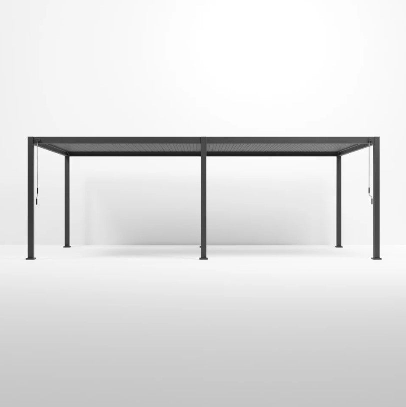 NOVA TITAN 8m x 3m Rectangular Pergola – Grey (2026 Model)